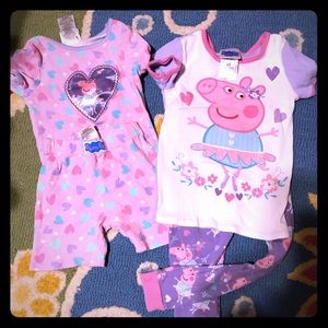 Peppa pig jammies!